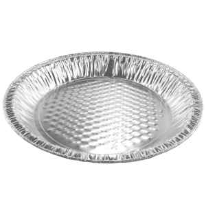 10" Alum Deep Pie Pan w/ Waffle, 30 oz.