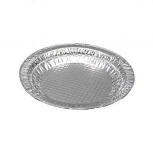 8" Alum Medium Pie Pan w/ Waffle, 15 oz.