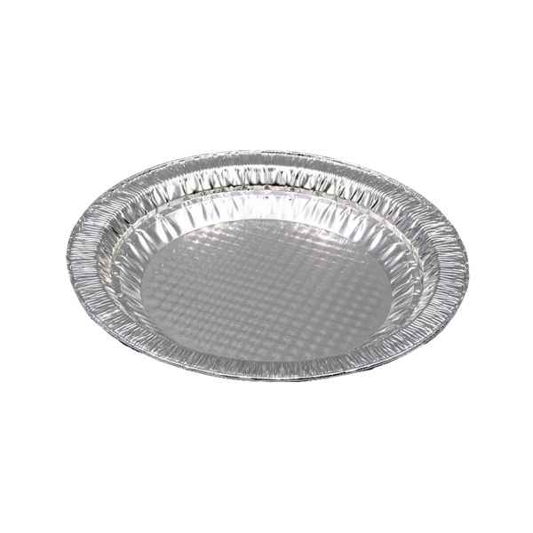 8" Alum Medium Pie Pan w/ Waffle, 15 oz.