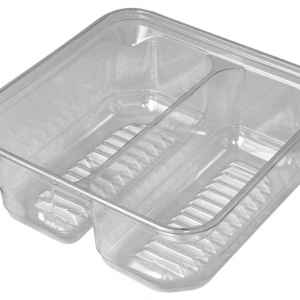 7" Square PET Container, 38 oz.