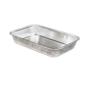 6.3" x 4.1" Alum Airline Entrée Pan, 10 oz.