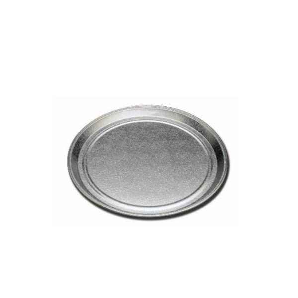CaterLuxe® 16" Round Alum Flat Tray