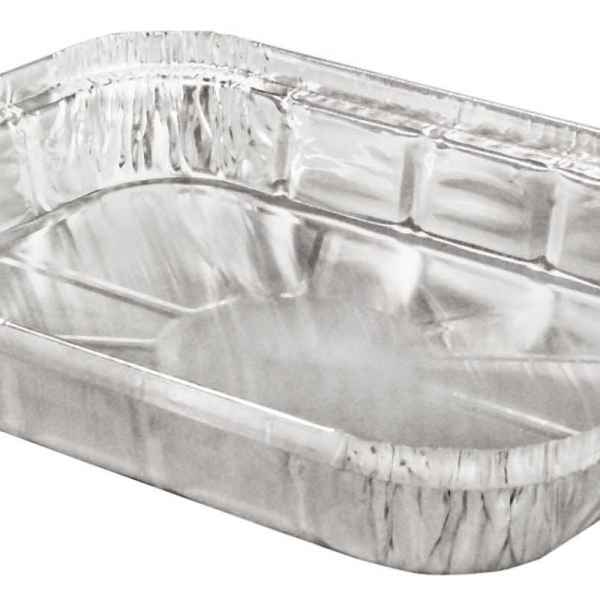 8.5" x 6.4" x 1" Alum Closeable Oblong Pan, 25 oz