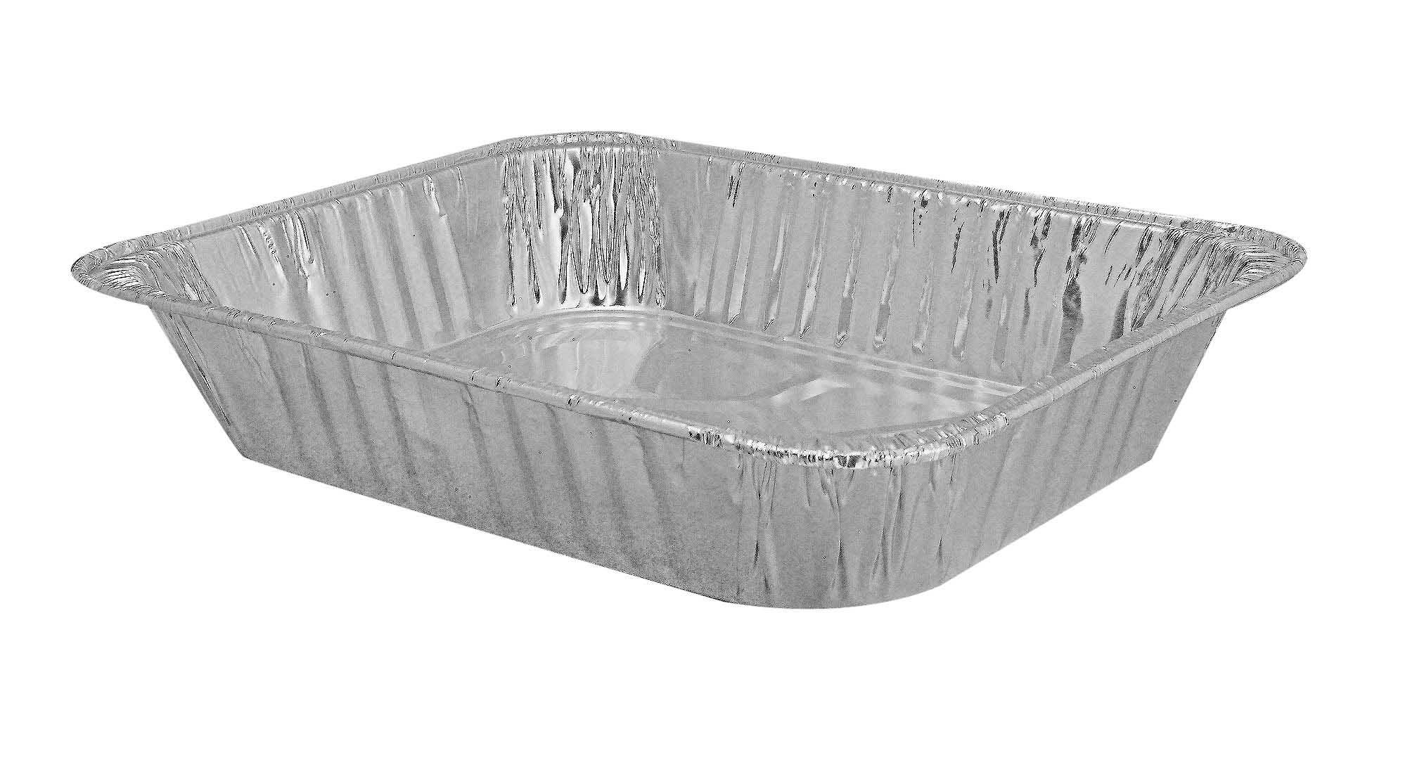 D&W 1 1/2 lb. Aluminum Foil Loaf Pan - 50/Pack