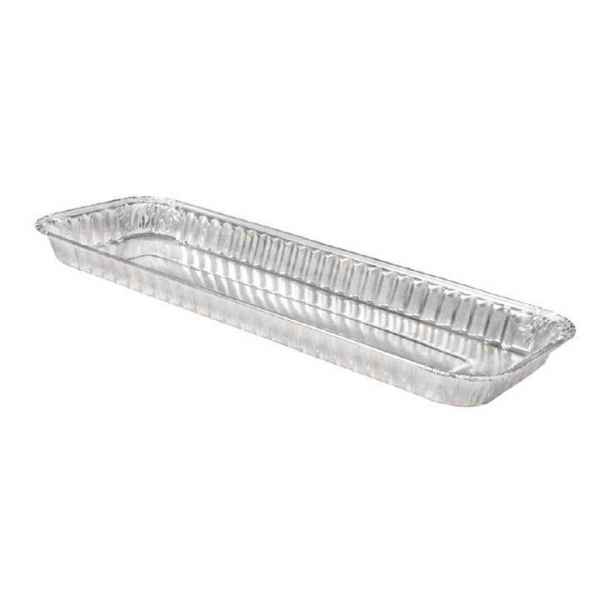 11.6" x 4.1" x 1" Alum Danish Tray, 1000 ct.