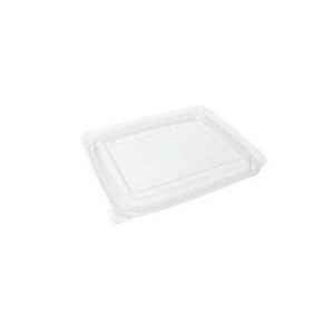 VersaLock® 5" x 4.1" PET Lid for 8/12/16 oz. base, 10,044 ct.