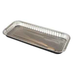 12.4" x 5.4" x 1" Alum Danish Tray