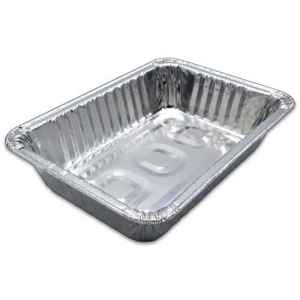 8.8" x 6.2" Heavy Alum 2.25 lb. Oblong Pan, 36 oz.