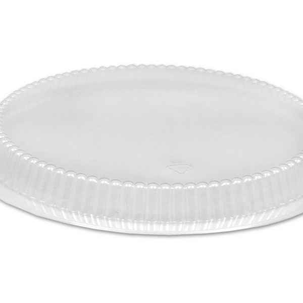 8.2" Round PS Fluted Cheesecake Dome, 0.7" High (1800100)