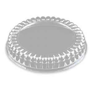 9" PET Fluted Pie Dome, 1.5" High
