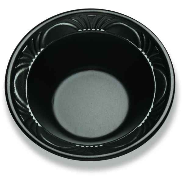 6" Round Black Pearl® PS Bowl, 12 oz.