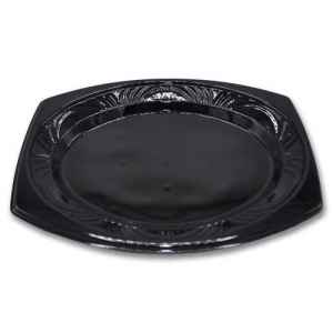 9" x 7" Oval Black Pearl PS Platter