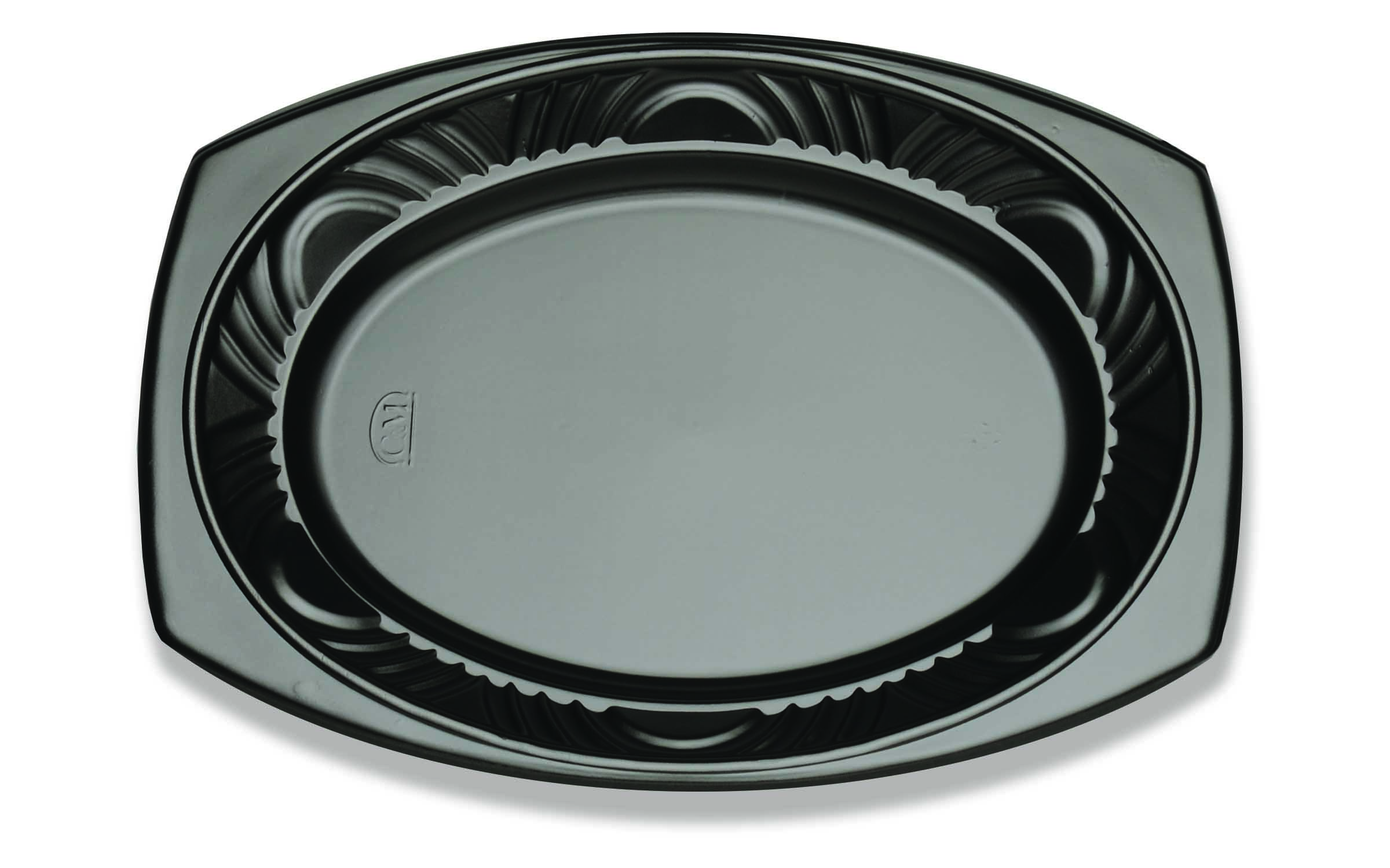 13X10 PLATTER-CF BLACK