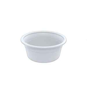 4" Round White PS Small All Purpose Bowl, 5 oz.