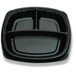 9IN. FORUM COMP PLATE- BLK PERF PK