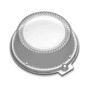 7IN. LOW DOME FORUM PLATE LID CLEAR
