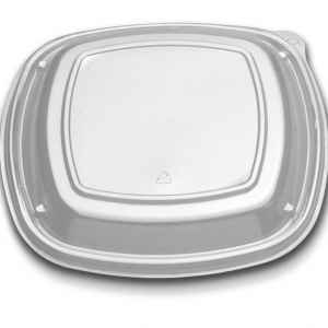 Forum® 9" Square PS Low Dome Lid