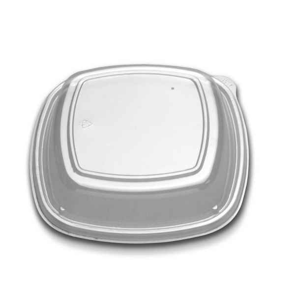 Forum® 9" Square PS High Dome Lid w/1 vent
