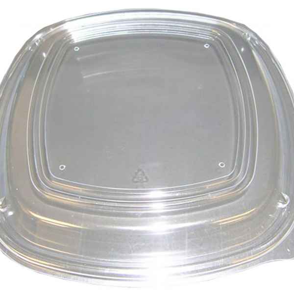 Forum® 9" Square PS High Dome Lid w/4 vents