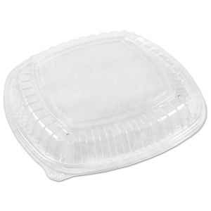 Forum® 12" Square PS Low Dome Lid w/2 5MM vents