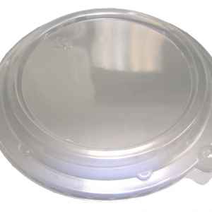 8" Round PS PS Low Dome Lid for 16/28 oz. Bowl