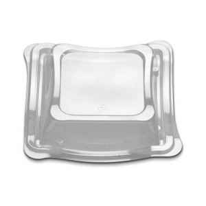 New Wave® 6" Square PS High Dome Lid , 200 ct.