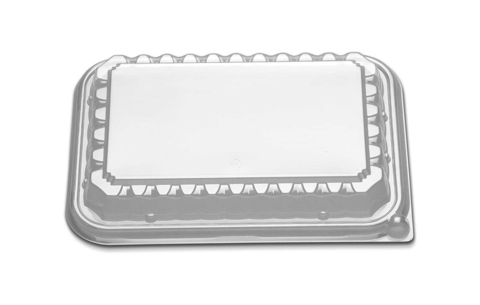 48/64 OZ OBLONG HIGH DOME LID