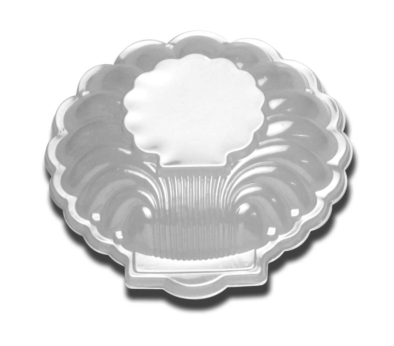 MED. STACKABLE SHELL LID -CLEA