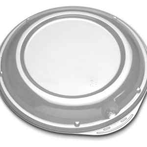 9" Round PS Plate Lid, 1.3" high