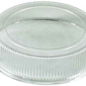 PartiPak® 16" Round PET Fluted Dome Lid