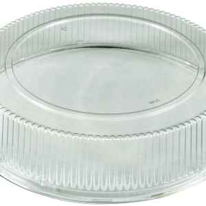 PartiPak® 18" Round PET Fluted Dome Lid