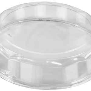 PartiPak® 16" Round PET Wide Panel Fluted Lid