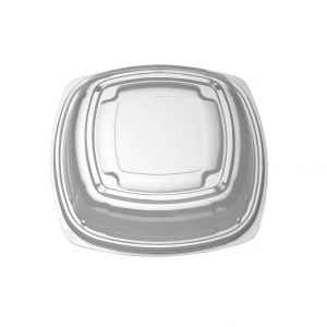 PartiPak® 12" Square PET Low Dome Lid