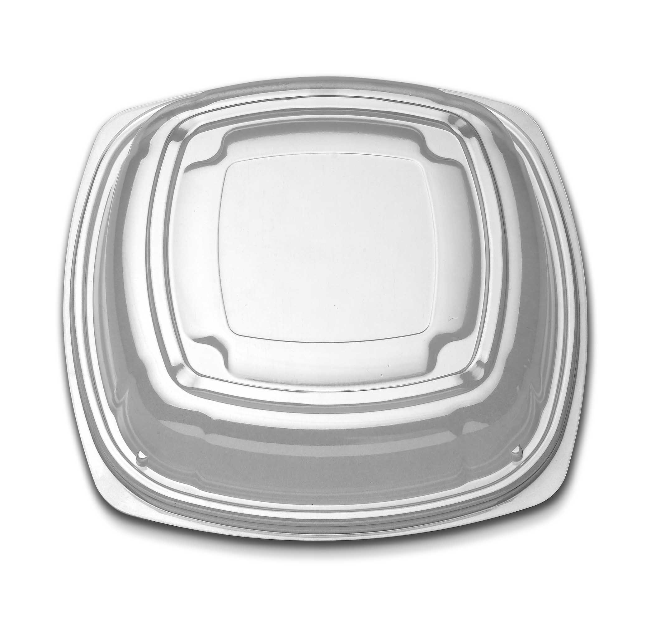 PET 12IN SQ CTR LID HIGH 50PK 5513