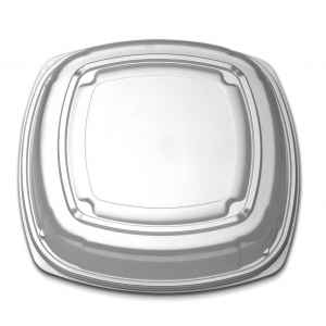 PartiPak® 16" Square PET Med-High Dome Lid