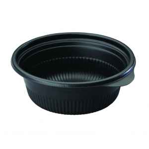 Cruiser® Bowl 4.75" Round Black MFPP Small Bowl, 8 oz.