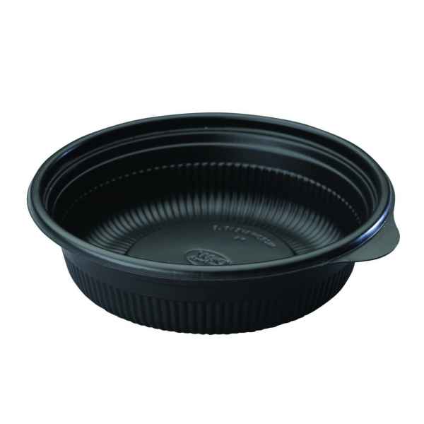 Cruiser® Bowl 5.82" Round Black MFPP Medium Bowl, 12 oz.