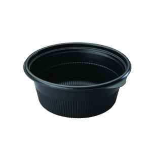 Cruiser® Bowl 5.8" Round Black MFPP Medium Bowl, 16 oz.
