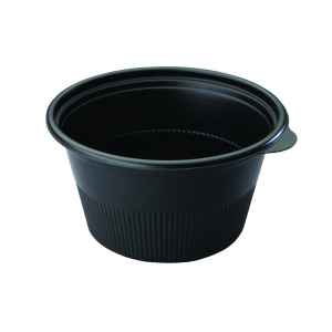 Cruiser® Bowl 5.8" Round Black MFPP Medium Bowl, 24 oz.