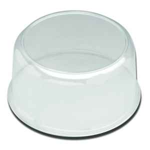 11" Round PET Scalloped Cake Dome, 5.25" high for 9" Cake