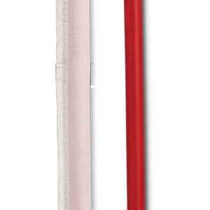 7.75" Giant Red PP Straw, Wrapped