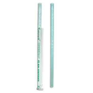 Earth Smart™ 8.5" Giant Emerald Compostable Straw, Wrapped