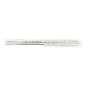 Earth Smart™ 7.75" Jumbo Clear Compostable Straw, Wrapped