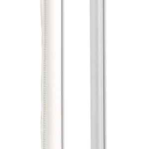 10.25" Tall Jumbo Translucent PP Straw, Wrapped