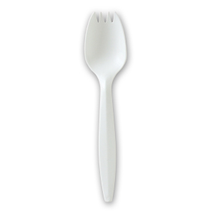 ELITE Spork WHITE Med Wgt PP