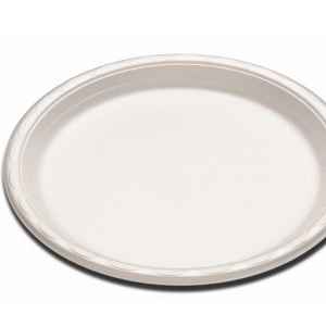 Envirofoam® 10.3" Round White PS Plate