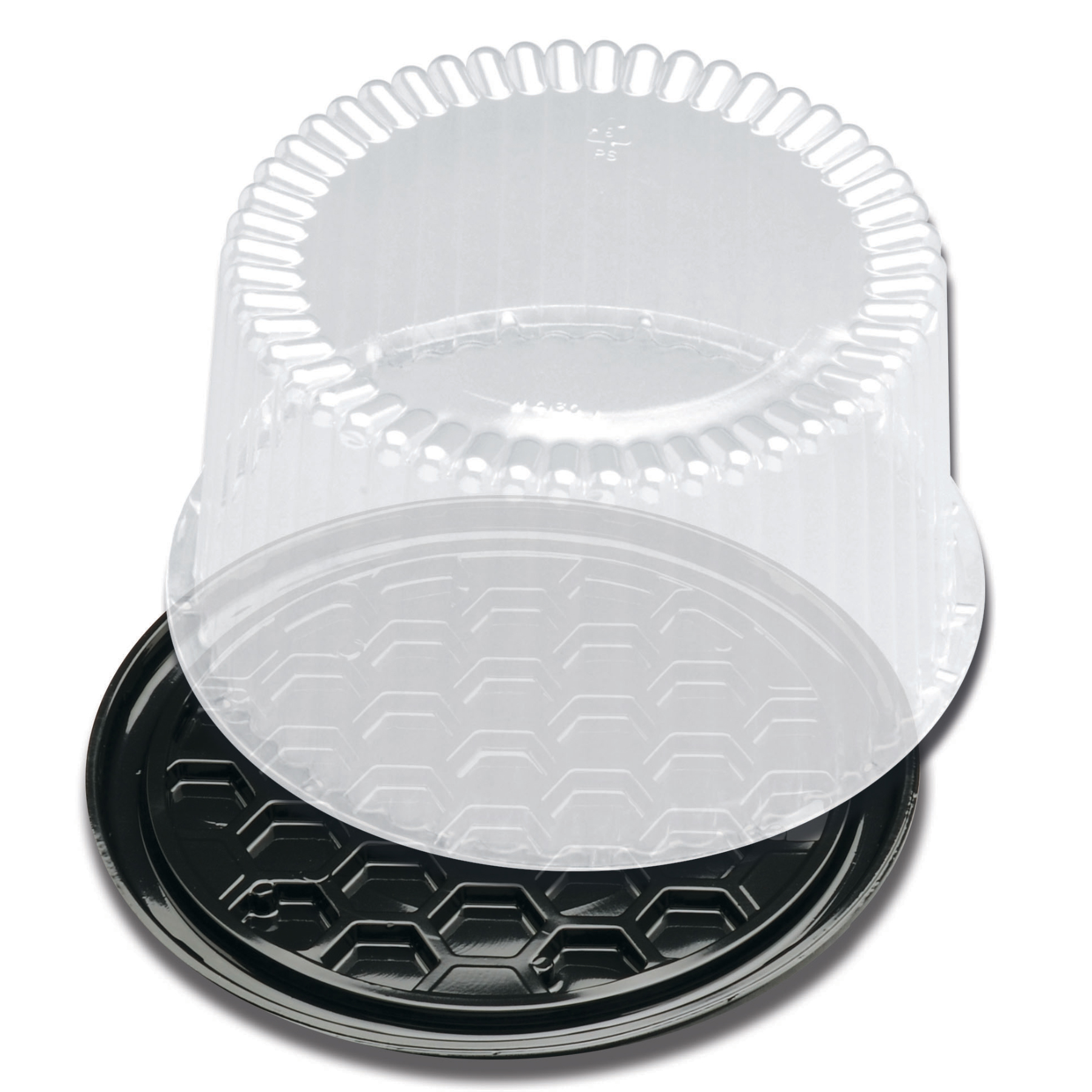 DSPLYCAKE BLACK 8" 2,3 LAYER 160PK