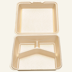 enviroware 9" HINGED,3 WHEAT