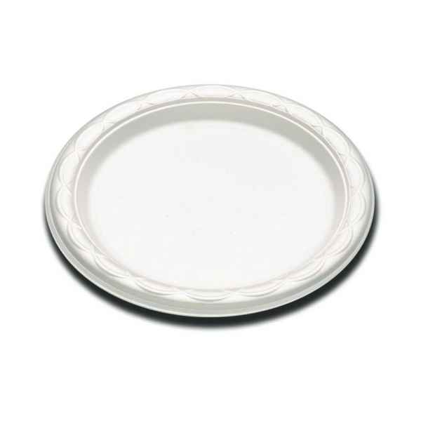 Enviroware® 6" Round White PS Plate