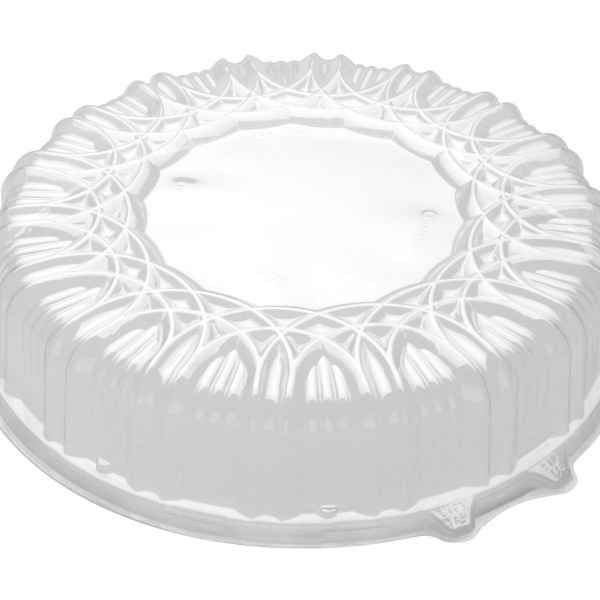 CaterLuxe® 18" Round PS Dome, 3.25" high